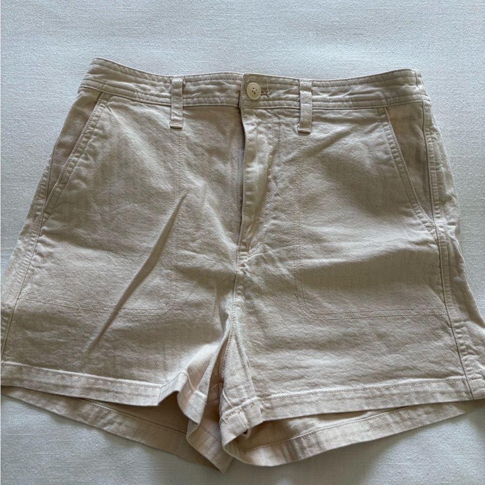Madewell High Rise Trouser Short